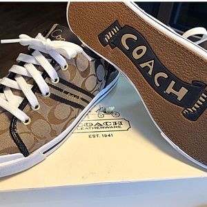 Coach tennis shoes